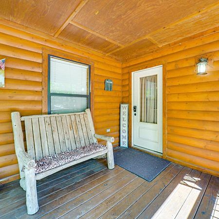Broken Bow Rental Cabin With Hot Tub And Bar Bagian luar foto