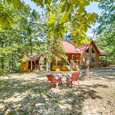 Broken Bow Rental Cabin With Hot Tub And Bar Bagian luar foto